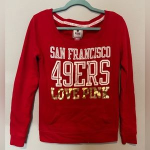 Victoria Secret Pink 49ers Sweater